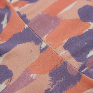 Estate nuova ragazza elegante abito da principessa stile straniero manica corta carino stampato Mini abito <span class=keywords><strong>per</strong></span> i bambini fatto di lana di bambù tessuto - Product Image 3