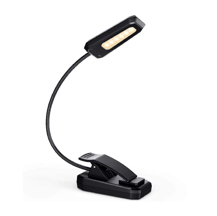 USB перезаряжаемая светодиодная книжная лампа, Гибкая Складная Лампа для спальни, гостиной и комнаты для чтения, корпус ПК