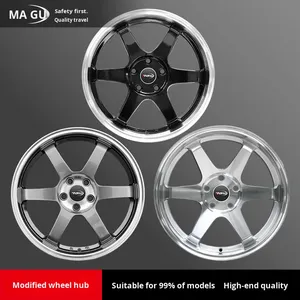 ล้อแม็กซ์อะลูมิเนียมอัลลอยด์โครเมียมขนาด 16-18 นิ้ว รุ่นใหม่ สำหรับตกแต่งรถยนต์ JDM แบบขยายขอบ สำหรับ Ruizhi <span class=keywords><strong>Fit</strong></span> Golf <span class=keywords><strong>TE37</strong></span> - Product Image 2