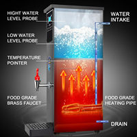 Machine à eau chaude instantanée pour restaurants et hôtels, utilisation sur comptoir