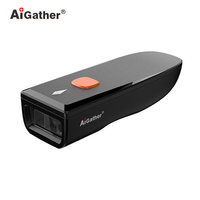 Fábrica OEM Mini Pocket Blue Tooth QR Lector de código de barras 1D 2D Escáner de código de barras USB inalámbrico portátil para almacén