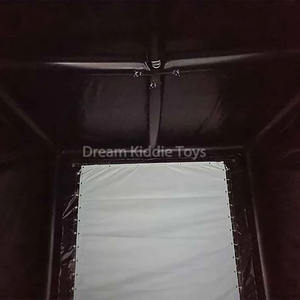 מסחרי מותאם אישית חצר מגרש גולף סימולטור נהיגה טווח אוהל מקורה מתנפחים גולף סימולטור כלוב שטח למכירה - Product Image 3