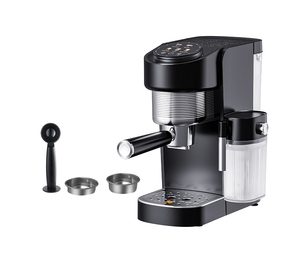 Machine à café expresso semi-automatique avec écran LCD, 1400W, 1,1L, machine à café à capsules, cafetière - Product Image 2
