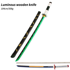41 pulgadas Demon Slayer espada Katana <span class=keywords><strong>De</strong></span> <span class=keywords><strong>Kimetsu</strong></span> <span class=keywords><strong>No</strong></span> <span class=keywords><strong>Yaiba</strong></span> fiesta <span class=keywords><strong>de</strong></span> plástico accesorios <span class=keywords><strong>de</strong></span> Cosplay para Anime Inosuke Tanjiro espada Katanas <span class=keywords><strong>de</strong></span> madera - Product Image 6