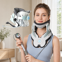Ensemble d'outils chiropratiques Alphay avec bloc de traction cervicale orthopédique, berceau crâno-sacral et support cervical