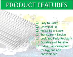 Customized Eco-Friendly 197mm Black Biodegradable Paper <strong>Drinking</strong> <strong>Straws</strong> With Logo For Home &amp; Bar Use Bubble Tea Accessories - Product Image 4