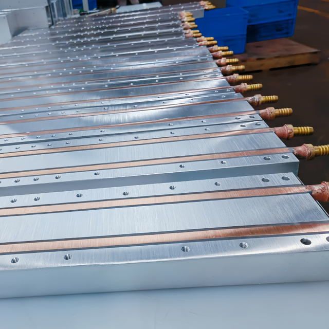 Lightweight Aluminum Copper Stainless Steel High Efficiency Heat Sink Heat Pipe Water Cooling Custom Liquid Cold Plate CNC