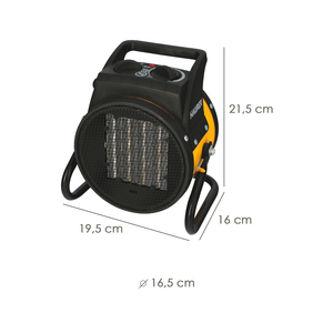 Canon <b>Ceramic</b> Fan <b>Heater</b> Floor and Wall 1000 / 2000 Watt. - Product Image 2