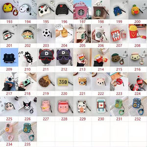 Funda de Silicona 3D para <span class=keywords><strong>AirPods</strong></span>, Diseño de Dibujos Animados, para <span class=keywords><strong>AirPods</strong></span> <span class=keywords><strong>1</strong></span>/2, Generación 2, Envío Inmediato, Stock Completo - Product Image 6