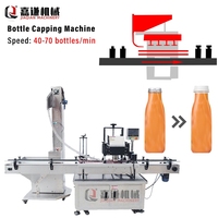 Machine automatique de remplissage et de capsulage d'emballage de pot épais de compote de chutneys de yaourt