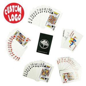 Customized Adult Plastic Poker <b>Playing</b> <b>Cards</b> Fluorescent <b>Playing</b> <b>Cards</b> Waterproof <b>Playing</b> <b>Card</b> - Product Image 1
