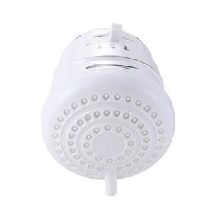 Cabezal <span class=keywords><strong>de</strong></span> Ducha Eléctrico Blanco <span class=keywords><strong>de</strong></span> 220V, Calentador <span class=keywords><strong>de</strong></span> <span class=keywords><strong>Agua</strong></span> Caliente Instantáneo Sin Tanque - Product Image 3