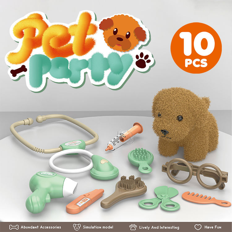 2025 New Trending Toys Role Play Pet Hospital Doctor Toy Pretend