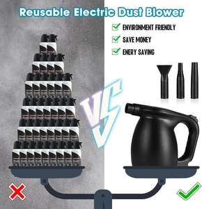 Aspirateur de voiture sans fil <span class=keywords><strong>Autoway</strong></span> DT10, 6000 mAh, portable, aspirateur à main, sec/humide, soufflage, aspiration silencieuse, nettoyage des poils d'animaux - Product Image 6