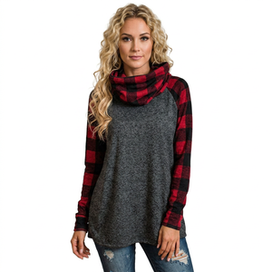 Camiseta Formal de Manga Larga con Cuello Redondo para Mujer, Personalizable, Ajustada, de Algodón Suave y Ecológico, Marca Personalizada, Procedente de Bangladés - Product Image 2