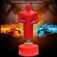 Sac de frappe vertical en silicone pour la maison, rempli d'eau, MMA, humanoïde, pour l'entraînement à la boxe