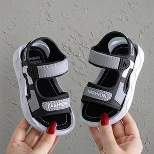 Sandales de sport pour enfants, respirantes, extensibles, bon marché, de haute qualité, sandales souples pour garçons - Product Image 6