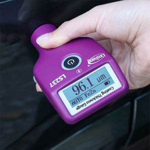 Testeur d'épaisseur de peinture automobile Lingshang LS237 0-5000 µm avec écran rotatif, inspection des revêtements automobiles, protection IP65, rechargeable - Product Image 1