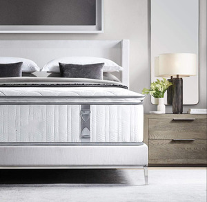 <span class=keywords><strong>Matelas</strong></span> hybride de haute qualité avec surmatelas pour appartement, design moderne, garantie 10 ans - Product Image 1