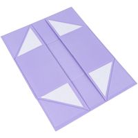 Boîte cadeau magnétique avec logo personnalisé boîte cadeau d'emballage de perruques de cheveux boîte de cheveux rigide pliable avec logo personnalisé
