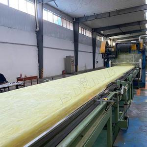 ISOKING 12-48Kg/m3 Isolation en <span class=keywords><strong>laine</strong></span> <span class=keywords><strong>de</strong></span> <span class=keywords><strong>verre</strong></span> jaune nue pour isolation <span class=keywords><strong>de</strong></span> toit en métal - Product Image 6