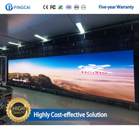 Panel de Video LED Pingcai Serie COB P0.9 P1.25 P1.56 P1.875, Pantalla Gigante a Todo Color para Interiores