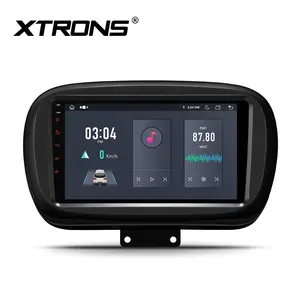 XTRONS Autoradio For Fiat 500X 2015-2020 Android 13 64GBカープレイスクリーンAndroidオートラジオ4GLTE9インチカーステレオ