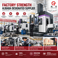 Tour vertical CNC à double colonne avec table rotative, broche et guide linéaire pour usinage industriel (US/EU)