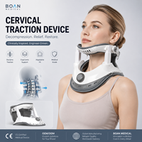 Dispositif de traction cervicale portable BOAN avec boucle latérale réglable, certifié CE, garantie 1 an, pour la maison, le bureau et les soins, fabricant OEM