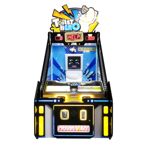 Machine d'arcade à monnayeur personnalisée par l'usine d'origine, jeu de tir de balles, équipement de jeu de récompense Toilet Hero <span class=keywords><strong>pour</strong></span> intérieur - Product Image 3