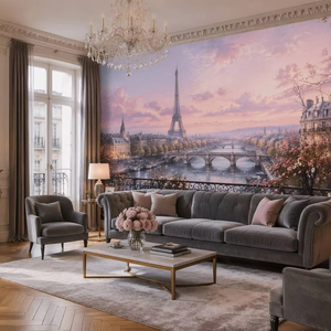 Mural de Pared Personalizado con Monumentos Europeos OEM. Diseños del horizonte de París, Londres, <span class=keywords><strong>Roma</strong></span> y Venecia. Suministro al por mayor, se aceptan tamaños personalizados. - Product Image 1