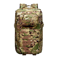 Jsh Sports de plein air Camouflage sac à dos imperméable Oxford matériel doublure en nylon pour l'alpinisme moto sac tactique