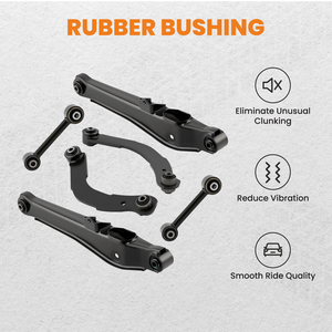 Juego de 6 Brazos de Control Traseros Superiores e Inferiores y Brazos Laterales de Convergencia para Jeep Compass Patriot Dodge <span class=keywords><strong>Caliber</strong></span> 07-17 K641226 - Product Image 6