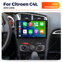 MEKEDE X2 Series Date Android 14 Version GPS Audio Nouvel écran d'autoradio 9 pouces Lecteur dvd de voiture pour CI02 Citroen C4L 2013-2016