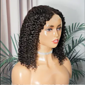 फ्रिंज Perruque के साथ डबल खींचा Wigs, प्रकाश डाला 10A 12A ग्रेड ब्राजील के पानी की लहर विग मानव बाल काले महिलाओं के लिए