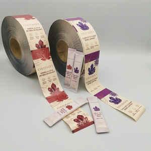 Film laminé imprimé <span class=keywords><strong>sur</strong></span> mesure pour emballage de sachets de café filtre en plastique, sachets de snacks, sachets de poudre, film en rouleau pour emballage. - Product Image 4