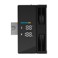 COOLLEO P50i DIG 5-Caloduc à affichage numérique intelligent, refroidisseur de CPU à air, refroidissement LGA 115X/1200/1700/1851 AMD AM4/5 TDP230W