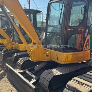 Used Komatsu PC55 Mini Excavator 5 Ton Capacity Low Working Hours Includes Core Components Motor Gearbox <b>Gear</b> Pump Bearing PLC - Product Image 3