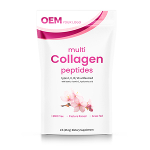 Colágeno en Polvo al por Mayor con Péptidos de Colágeno Múltiple, Vitamina C y Ácido Hialurónico para Apoyar la Salud del Cabello y la Piel - Product Image 1