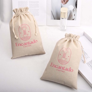 Bolsa de Yute Reciclable de Alta Calidad para Regalos de Navidad, Bodas y Fiestas, Bolsa Ecológica Reutilizable para Café - Product Image 5