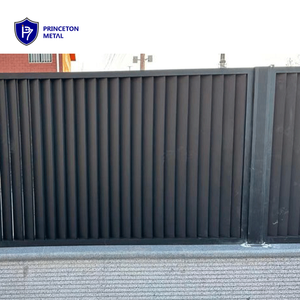 Système de clôture de jardin à persiennes horizontales en aluminium décoratif facile à assembler pour l'extérieur - Product Image 2