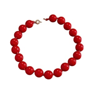 Collana Vintage Boho <span class=keywords><strong>con</strong></span> Perline Colorate in Plastica, Placcata in Oro 18k, Fatta a Mano <span class=keywords><strong>con</strong></span> Nodi, Gioiello per Donne <span class=keywords><strong>con</strong></span> Ciondolo - Product Image 5