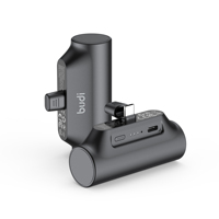 Chargeur portable Budi Mini Type-C haute capacité 3000mAh, batterie externe capsule compatible avec les téléphones 15, 16, 17, batterie Li-polymère 10W