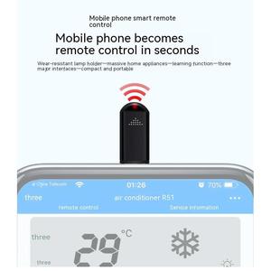 FCJ in alluminio telefono telecomando trasmettitore a infrarossi USB interfaccia PC materiale di controllo per uso Mobile - Product Image 4