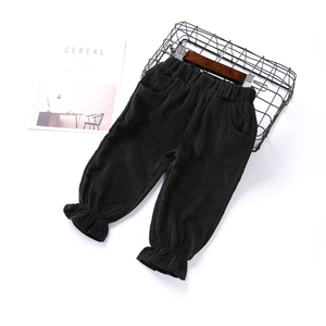 Proveedor de Productos de Alta Calidad de China, Pantalones de Moda de Pana Personalizados para Niñas - Product Image 3