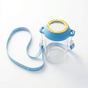 Insect Observation Jar For Children With Strap And Mesh Bottom Nature Exploration Toy 4-14 Years Old ABS Material YL-8185 - Product Image 4