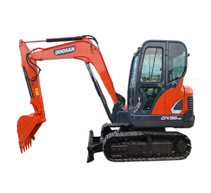 Escavatore usato originale importato usato Dousan DX55-9C escavatore cingolato piccolo escavatore usato - Product Image 2