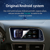 Lecteur DVD de voiture multimédia sans fil Android Qualcomm 8,8 pouces avec Carplay pour Audi Q5 2008 - 2017, écran 4G, GPS, récepteur Navi