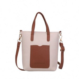 Bolsos de Hombro y Bandolera Personalizados de Lona Vintage y Cuero PU para Mujer, Bolsos de Mano Clásicos con Asa Superior - Product Image 1