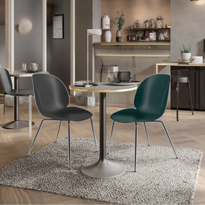Chaise de salle à manger en plastique Beetle avec cadre métallique, design moderne, personnalisable, idéale pour hôtels, restaurants, salons et extérieurs – Ventes flash - Product Image 6